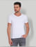 White V Neck T-shirt_391254+1